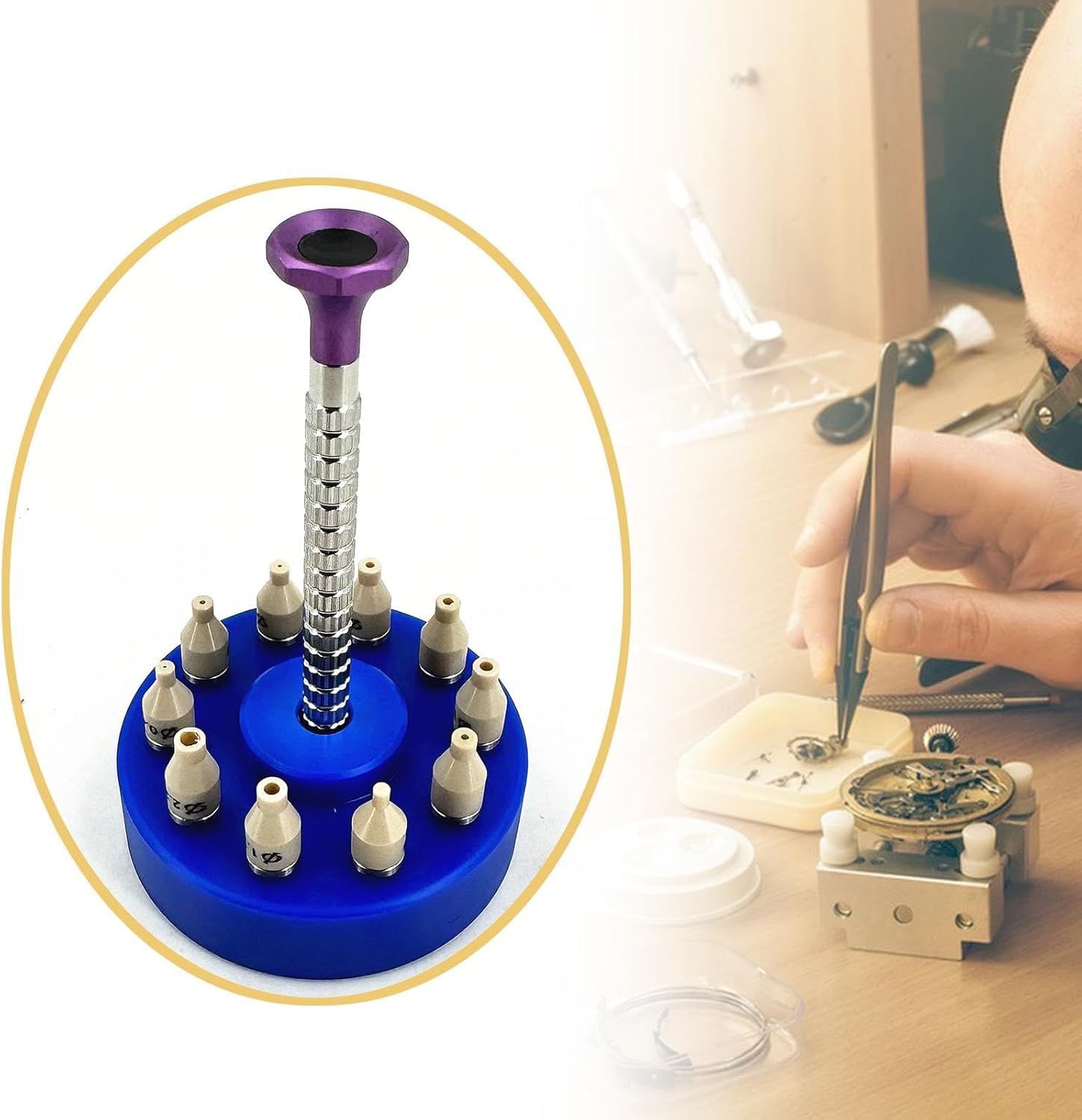 交換用クォーツ 12888 Youngtown 31日時計ムーブメント機構 6mm