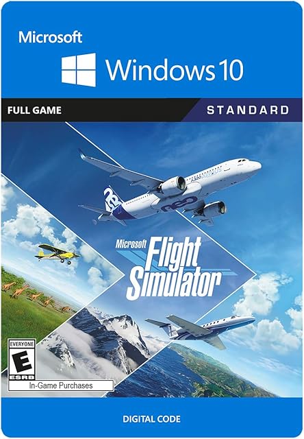 Microsoft Flight Simulator: Standard Edition  Windows 10 [Digital Code]
