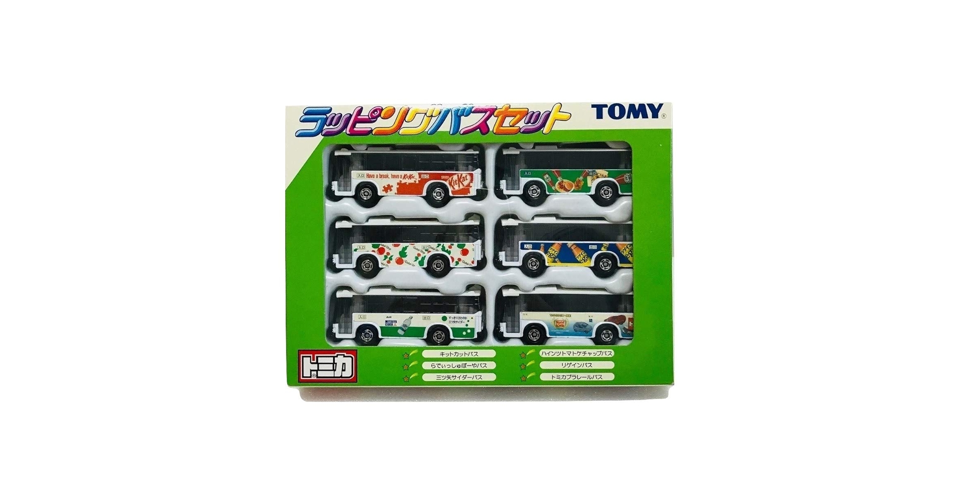 Amazon | トミカ ラッピングバスセット | ミニカー・ダイ
