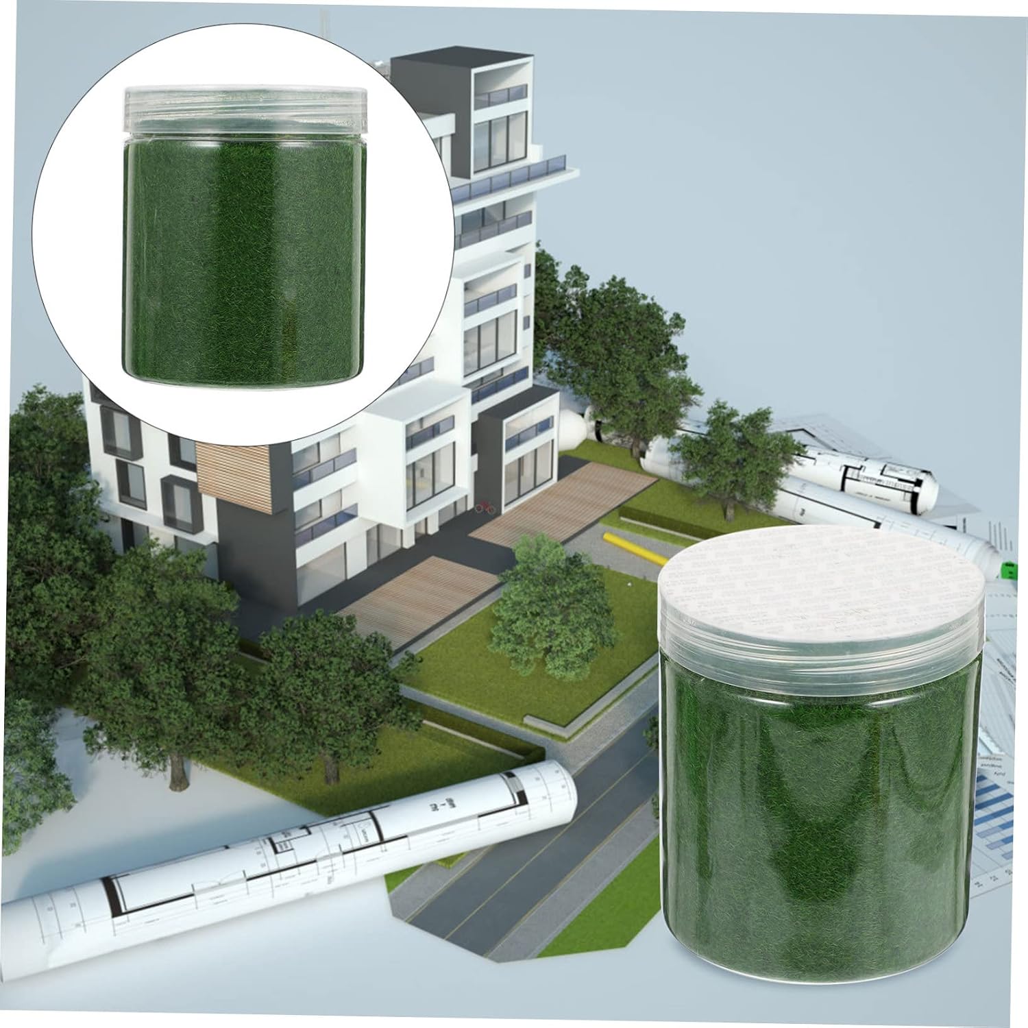 Simulation Lawn Powder for DIY Realistic Fake Moss Decor for Garden and Landscape Modeling for Weddings Offices and Cafes Deep Artificial Grass