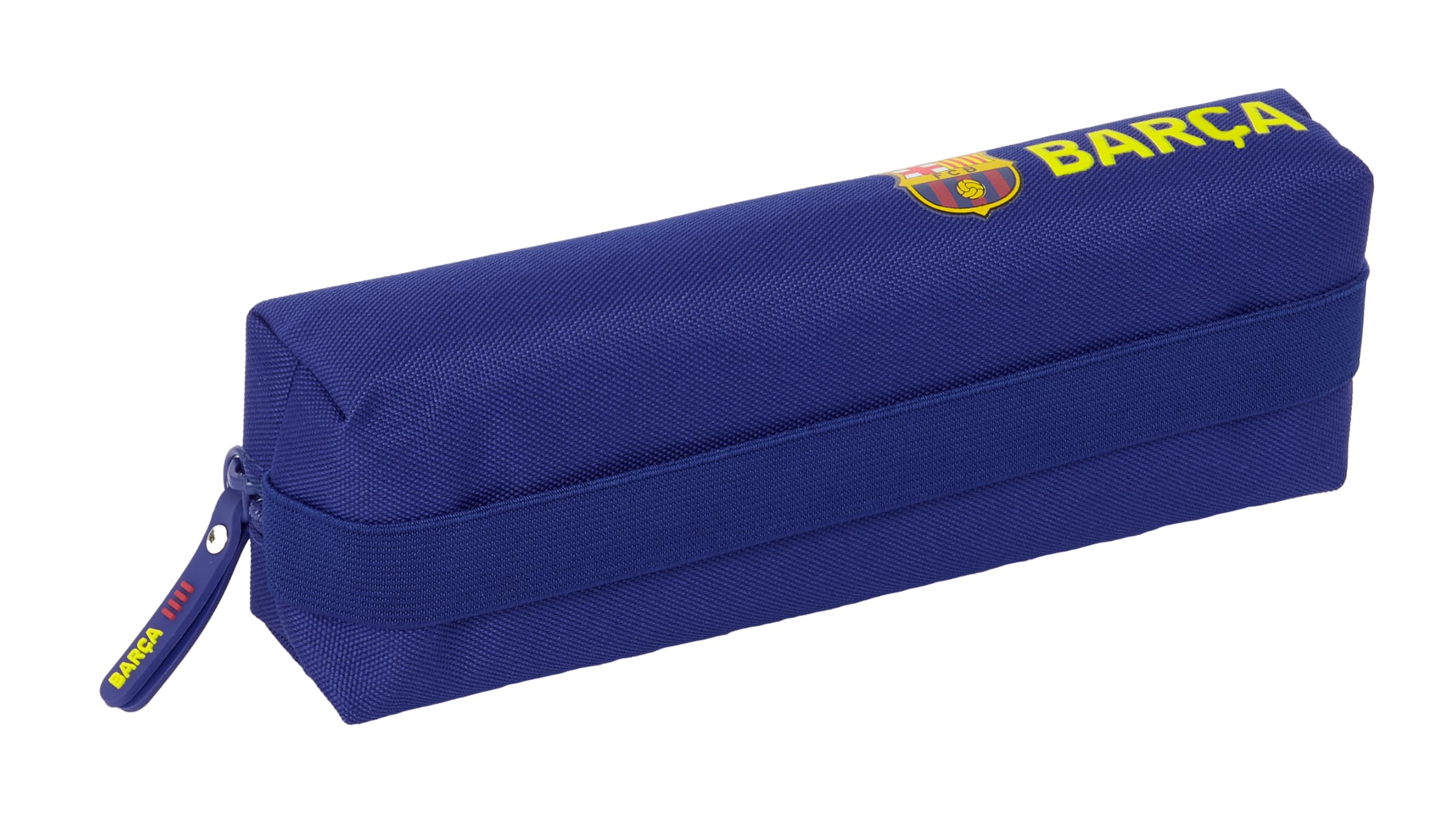 Safta F.C. Barcelona 1ª EQUIPACIÓN 25/26 - Portatodo Rectangular Niño, Estuche Infantil, Estuche Niño, Ideal para Niños en Edad Escolar, Cómodo y Versátil, Calidad y Resistencia, 22x7x40 cm