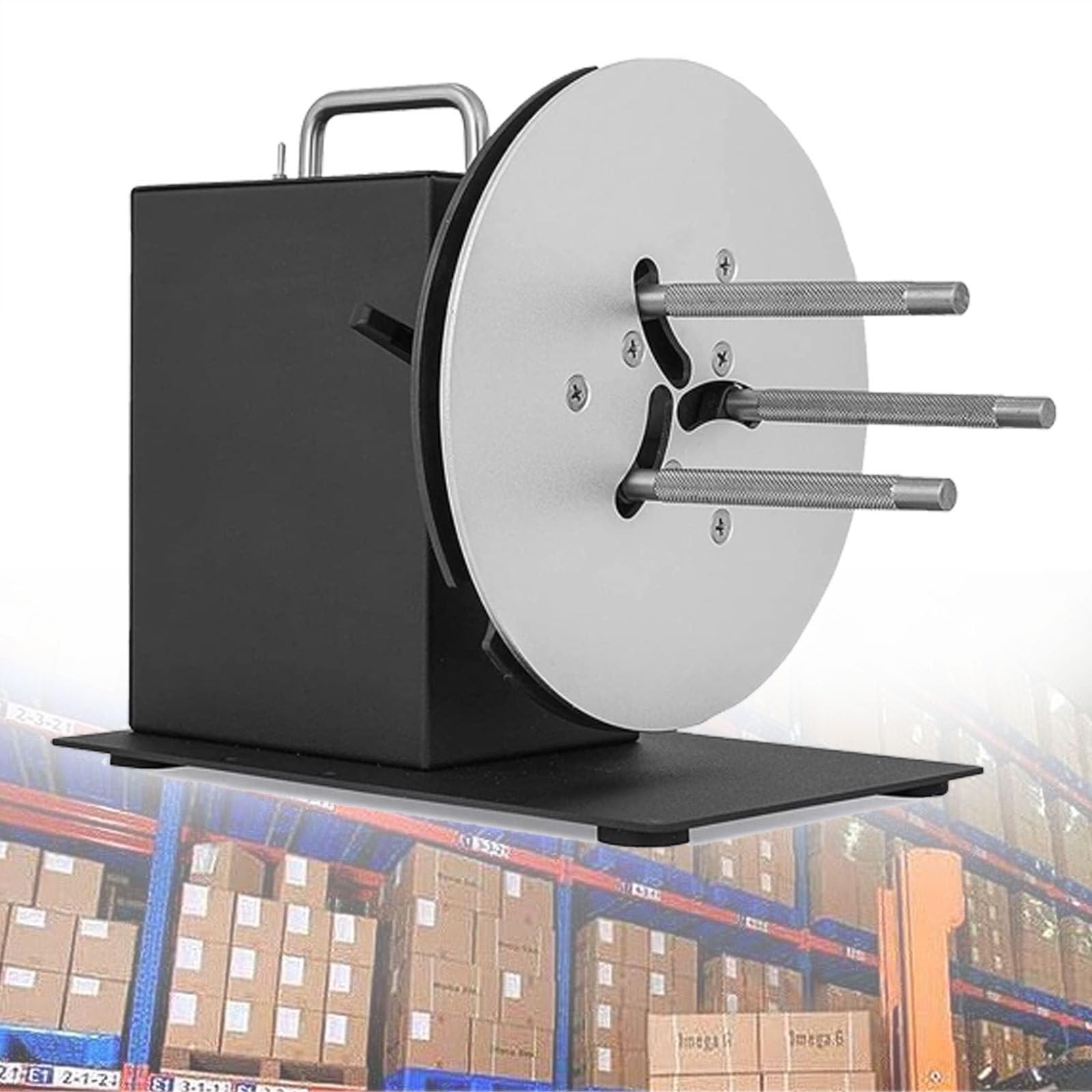 Macchina automatica per l'avvolgimento di etichette, riavvolgitore di etichette, riavvolgitore di adesivi a velocità regolabile, macchina per il riavvolgimento di etichette bidirezionale ( 220V)