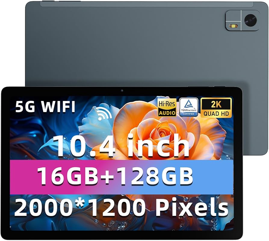 Amazon.com : Tablet 10.4 inch Android 13, 12GB RAM+128GB ROM