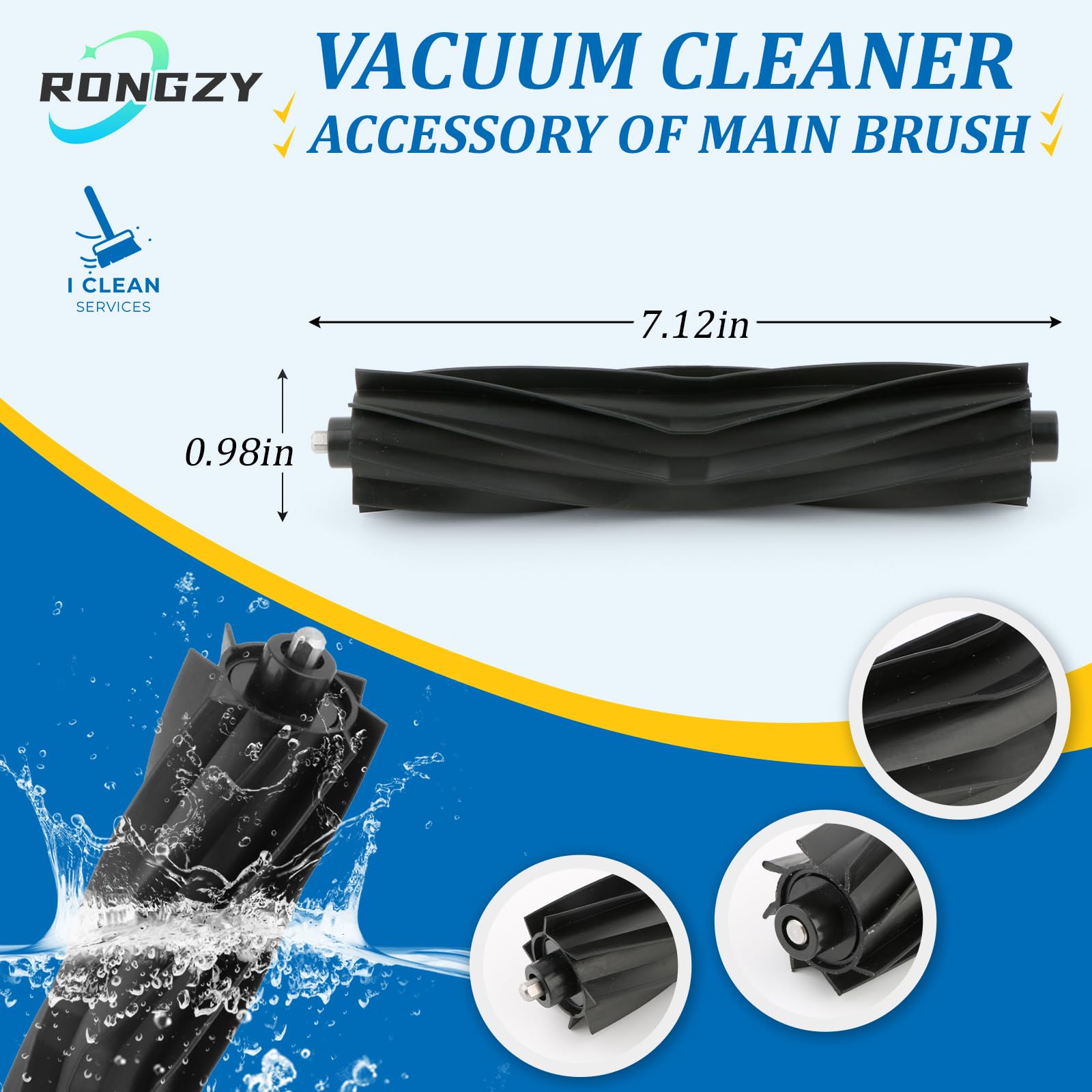Robot Ecovacs Kit Ricambi Ecovacs Deebot X11 20 Accessori Per Aspirapolvere DEEBOT X11 Omnicyclonex11 Pro Omni 2 Spazzole Principali 6 Spazzole Laterali 6 Filtri 4 Rulli Per La Pulizia 1 Spazzola Per