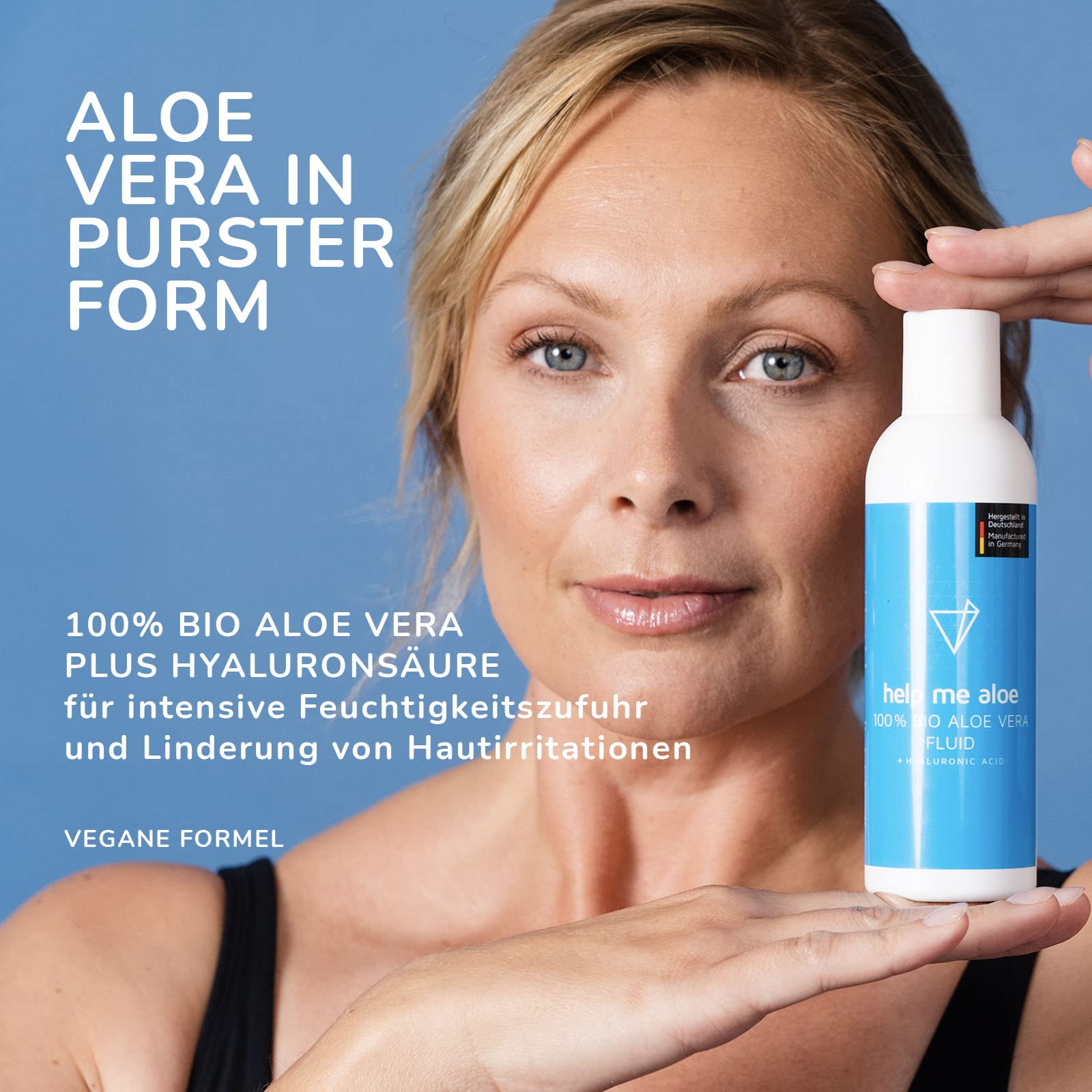 aloe vera gel wundheilung Aloe Vera Gel Pur mit Vitamin E 100ml  alziraspa