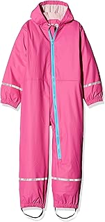 Playshoes Baby Kinder wasserdichter Regen-Overall, Regenanzug mit Reflektoren