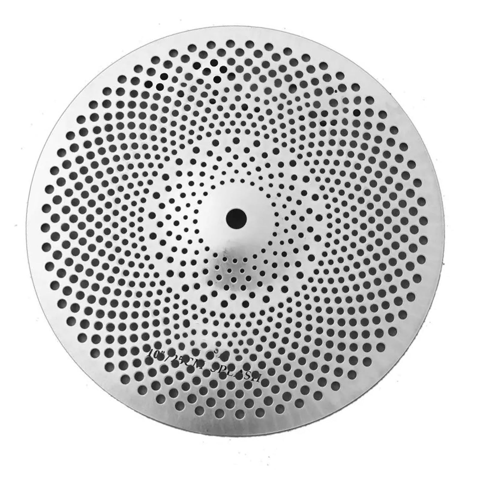 Becken 10 Zoll Splash Cymbal Sliver Low Volume Becken Für Drum Set Percussion Instrument(Silver)