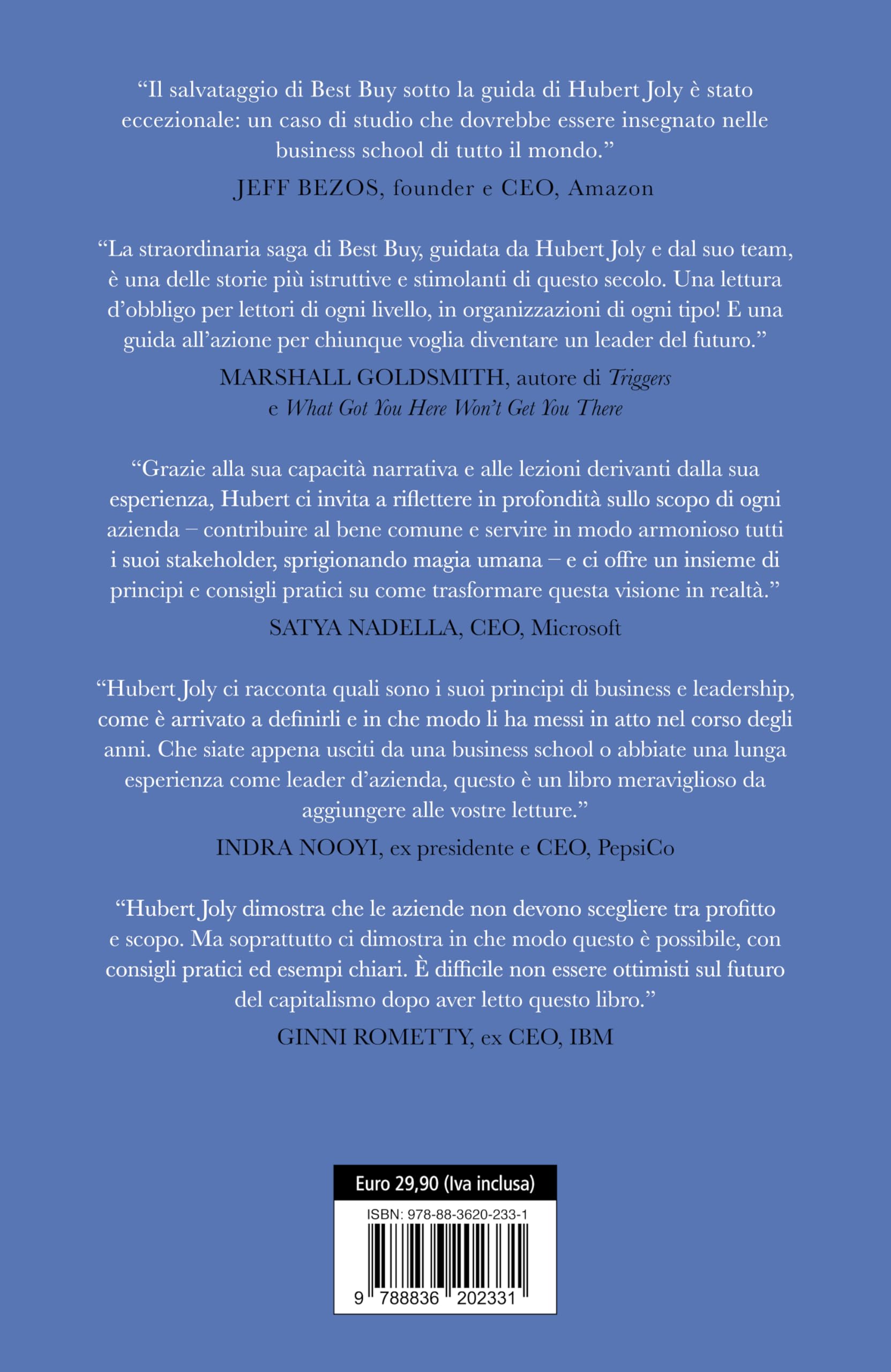 Il cuore dell'impresa. Principi di leadership per un business che mette al centro le persone