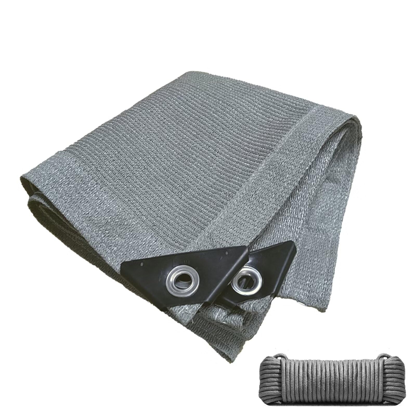 WQPMNYG 1.7m x 2.3m Garden Shade Netting - 90% UV Protection Sunblock Cloth for Greenhouse Pergola Balcony Carports & Patios - Durable Outdoor Shade Solution with Grommets & Rope