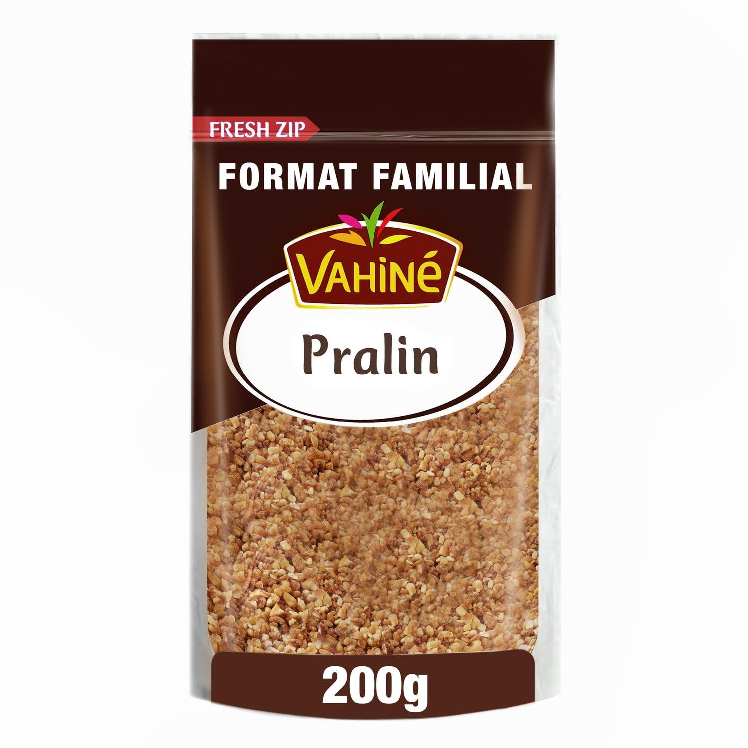 VAHINE – Praliné Fondant et Gourmandité Intense pour Pâtisseries et Desserts (Sachet 200g) - Le lot de 3