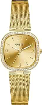 GUESS 時計 GUESS Mens Silver Tone Multi-function Watch - GW0572G6