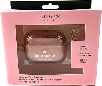 ケイトスペード liquid AirPodsproケース ハート グリッター kate spade／Liquid AirPods Pro Case kate spade】AirPods Pro 2