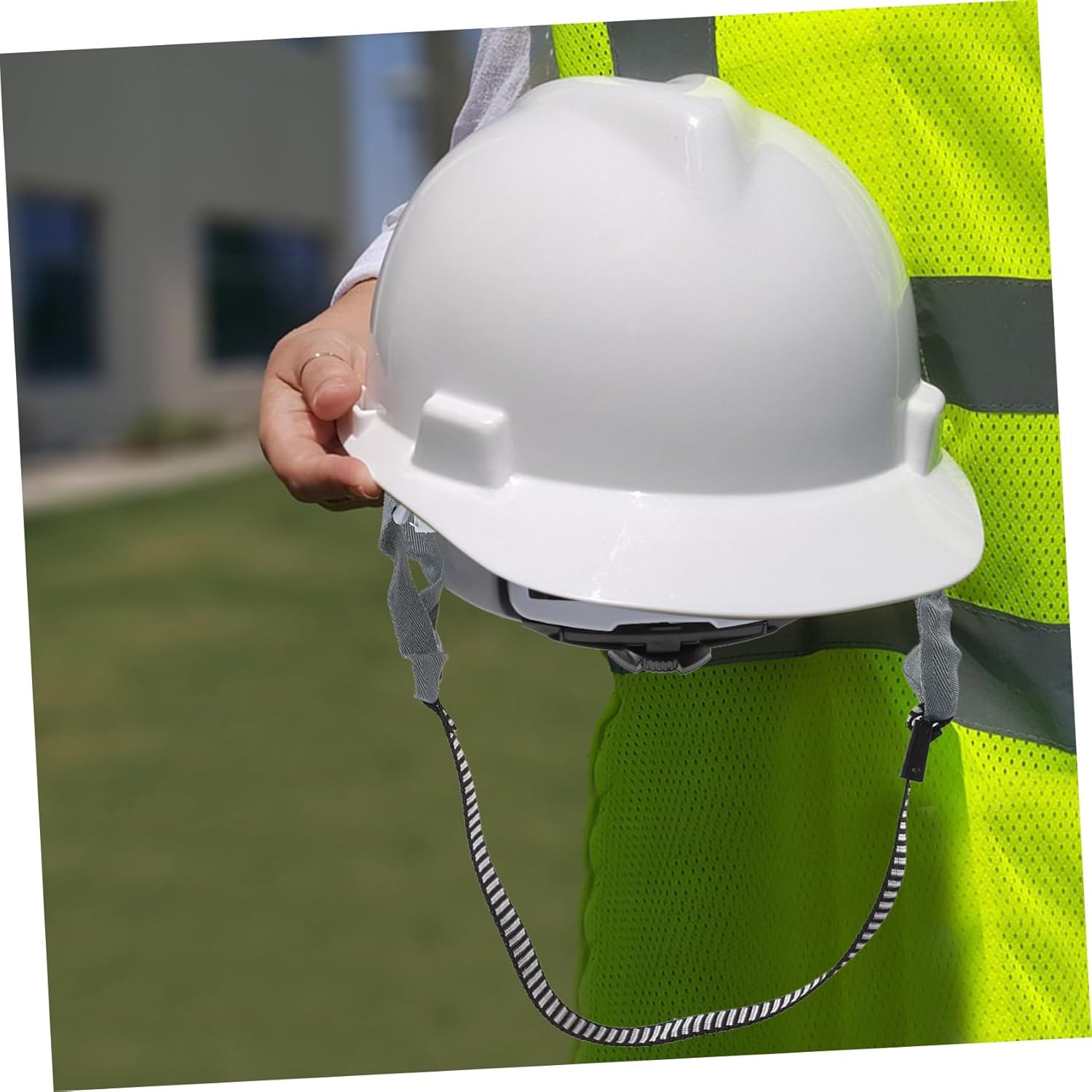 ARTIBETTER Adjustable Hard Hat Liner Replacement Breathable 4-Point Safety Helmet Suspension Accessory for Construction Industrial Use 9.84X6.49X3.93 Inches