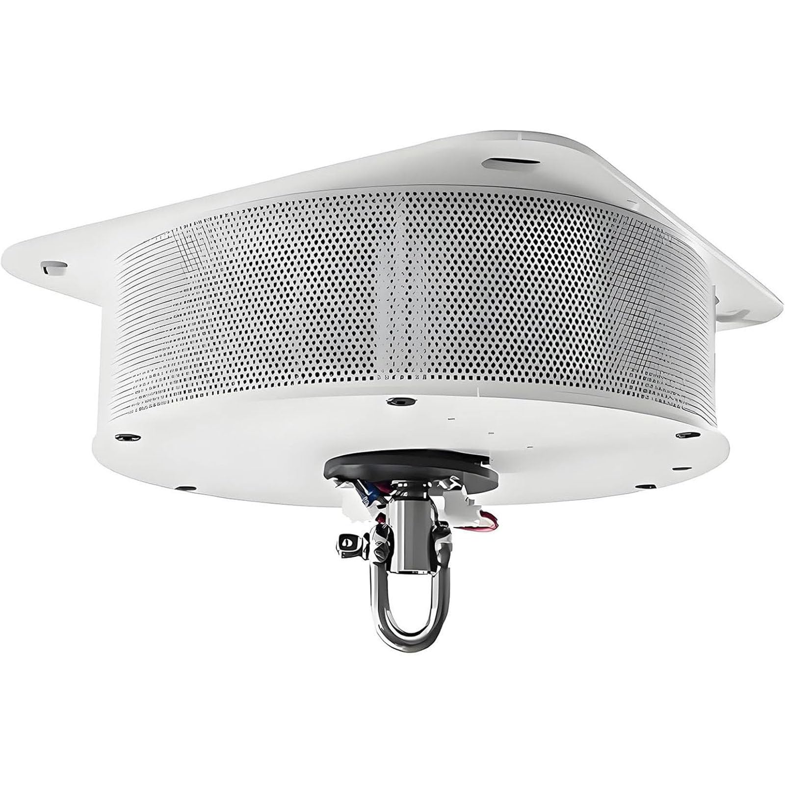 LYMSXAZOU Electric Winch Hoist 2 in 1 Chandelier Lift 40-230KG with Remote & Wall Switch for Easy Lamp Cleaning