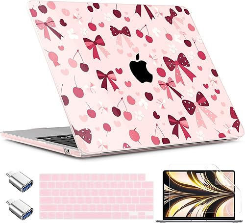 TWOLSKOO Compatible with MacBook Air 13 inch Case M5 2026 M4 2025 M3 M2 2024-202