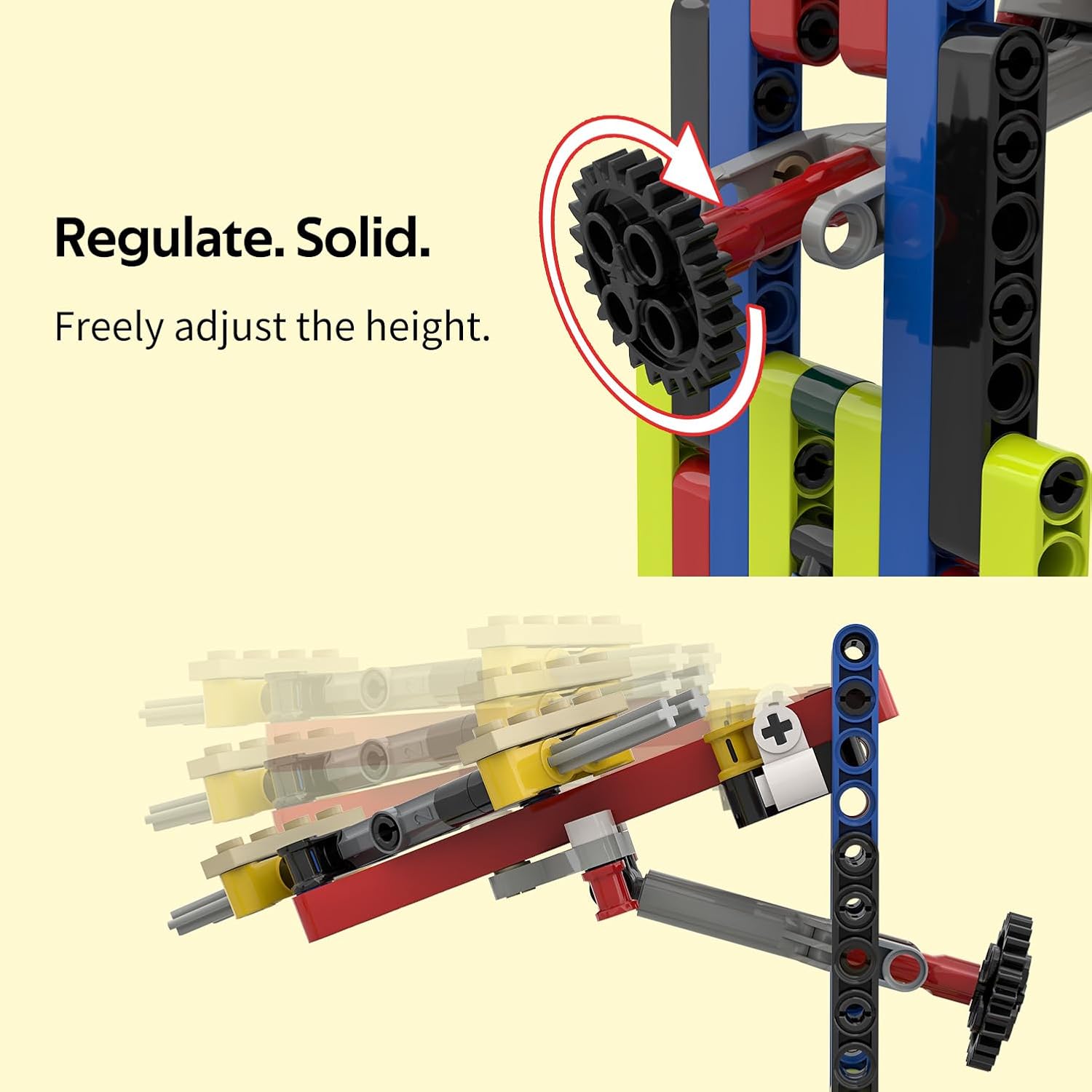 Car Display Stand Compatible with Lego Speed, Adjustable 3 Layer Bracket for 66802 76918 76923 76919 76914 76917 76934 76909 Model with Lighting, Collectible for Racing Car Fans