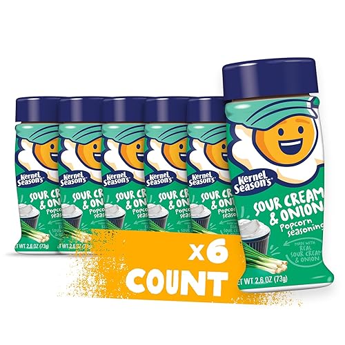 Miniatura 15 de Kernel Season's Minitarros de condimento para palomitas de maíz, paquete variado, 0.9 onzas (paquete de 8)