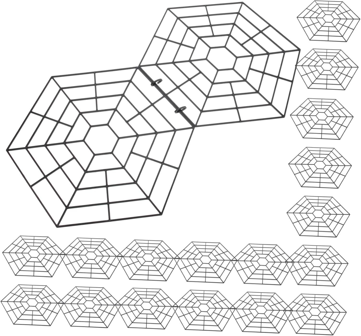 BESPORTBLE Protective Cover 30 Pcs Fish Pond Net Fish Guard for Plastic Floating Net