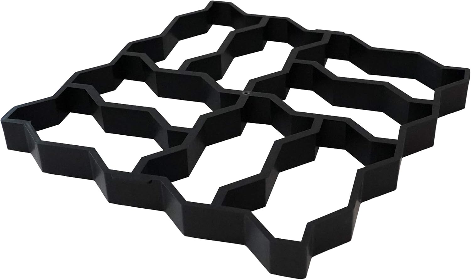 Concrete Stepping Stone Molds | Reusable, DIY Paver Pathway Maker for Gardens, Walkways, Outdoor Patios, Driveway Edging and More! (Mold 7)