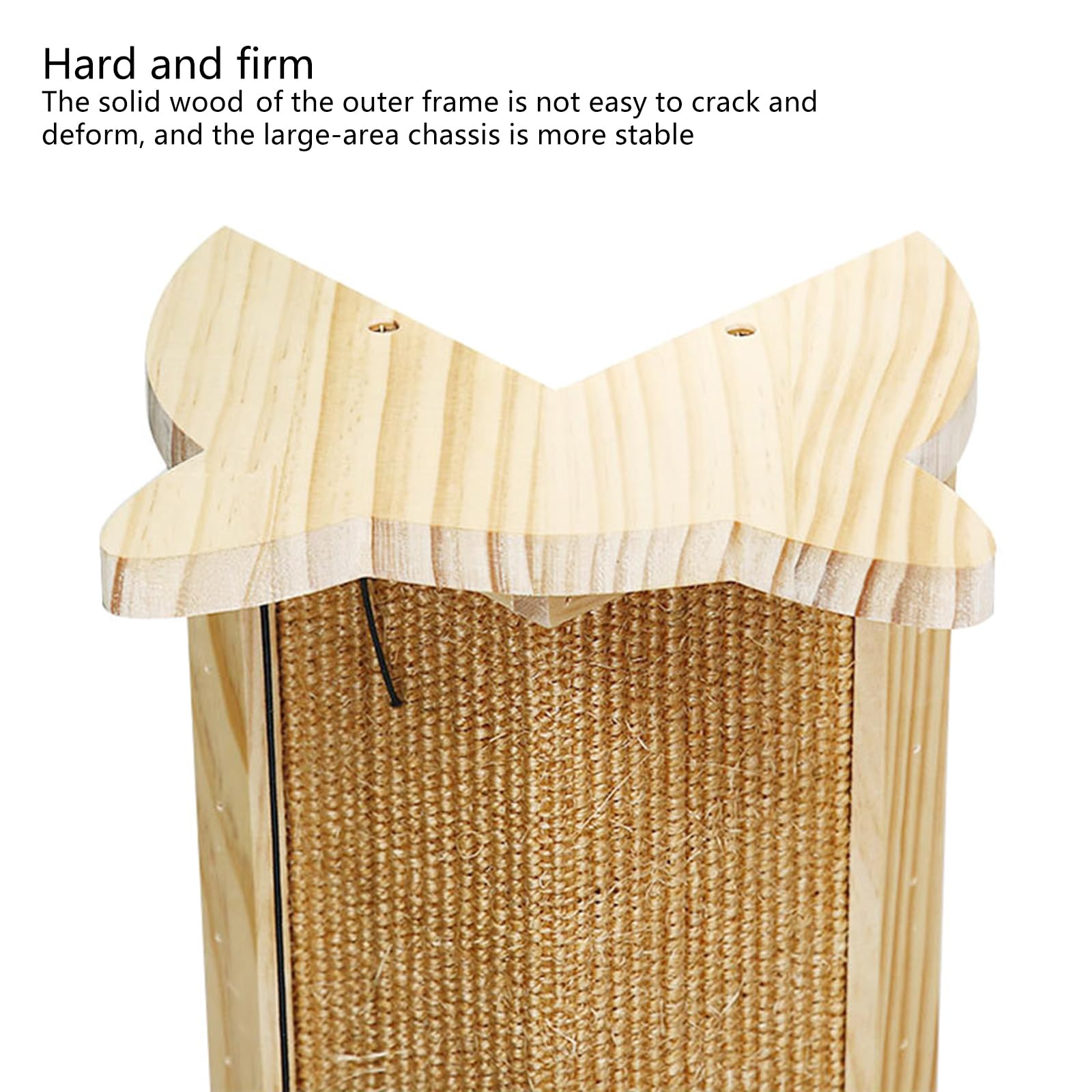 Rascador de esquina para gatos, rascador para gatos con juguete de juguete para rascar, protectores de muebles de cuerda de sisal