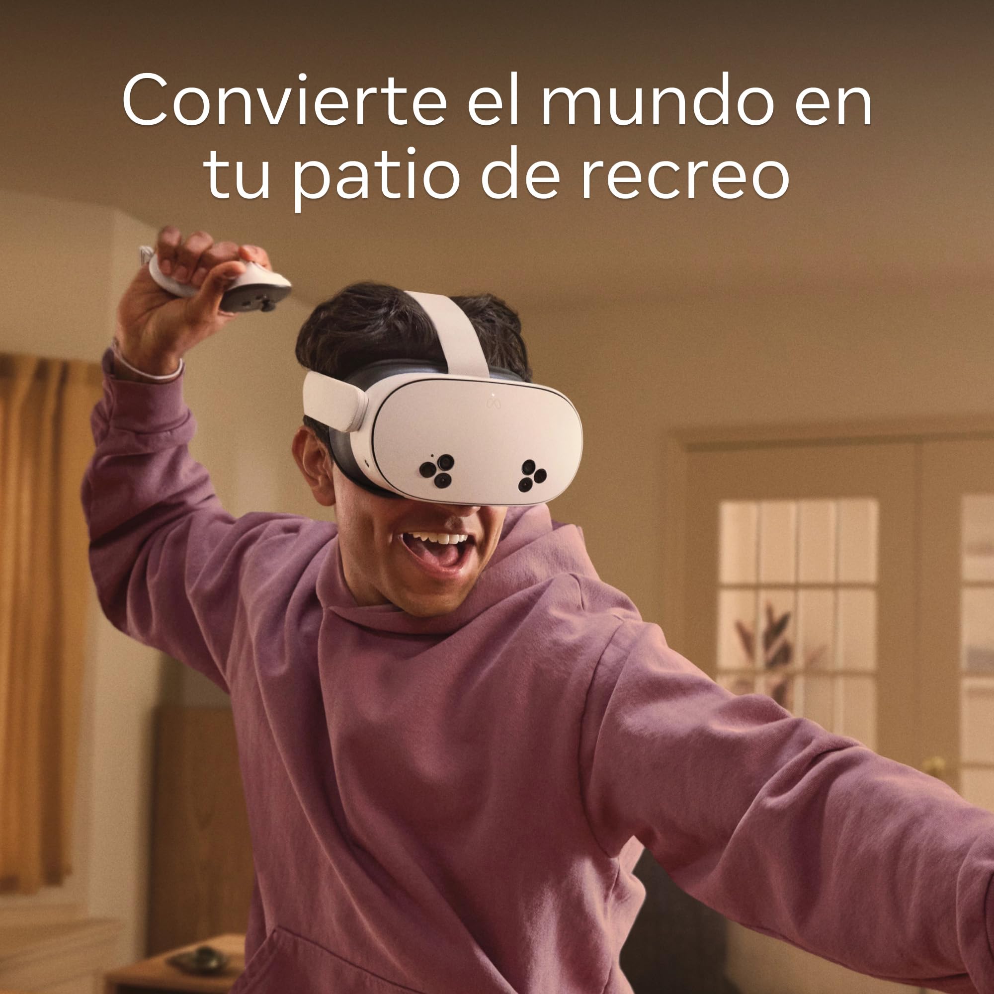 Meta Quest 3S 128 GB (reacondicionado) - Realidad Mixta - Dispositivo increíble - Auriculares Todo en uno