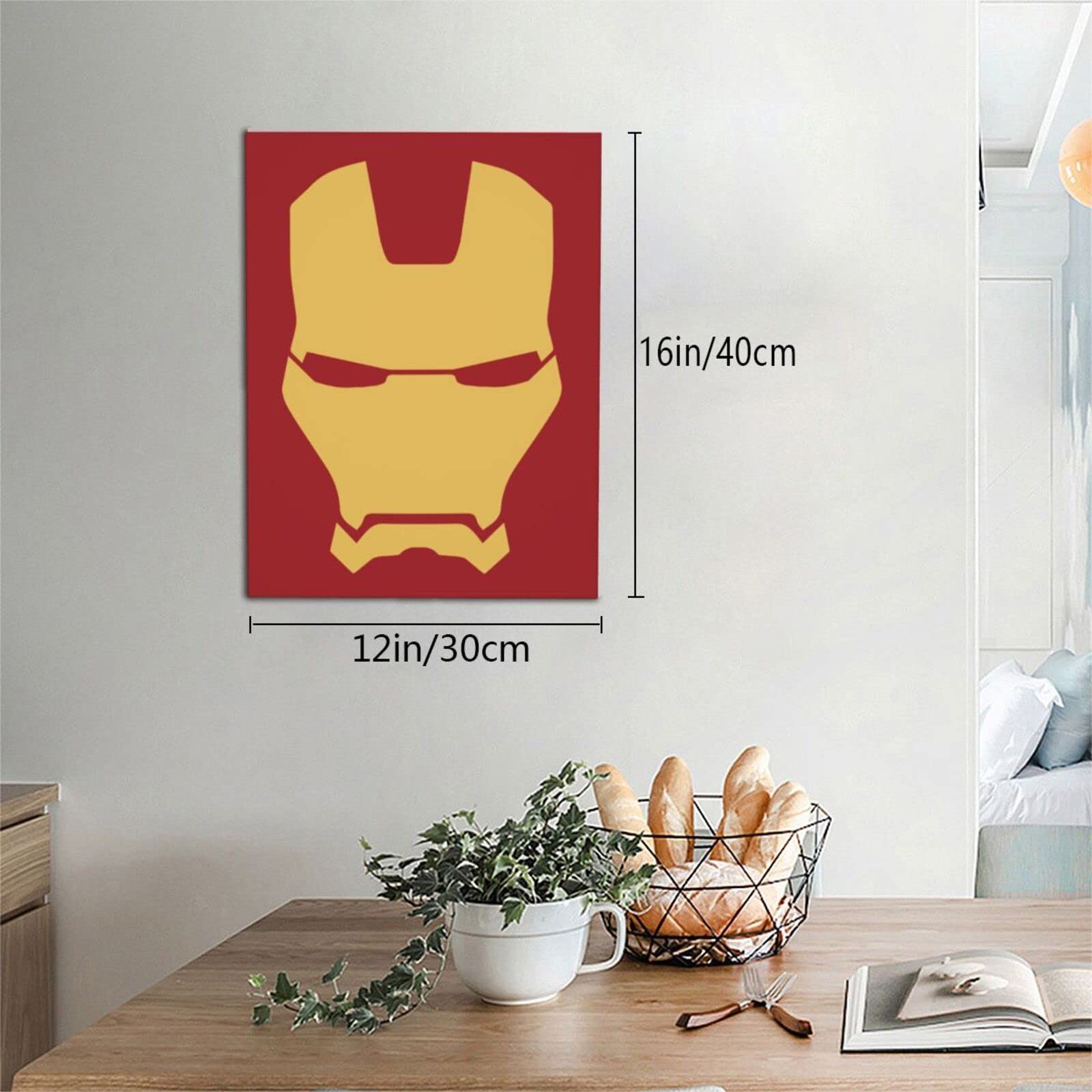 Amazon.co.jp: アートパネル 30×40cm アイアンマン モダン絵画 Arts