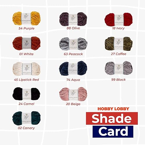 Miniatura 4 de Yarn Bee - Hilo Grueso para Ganchillo y Tejido Madeja Suave 80 Yardas de 100% Poliéster para Mantas, Sombreros y Más Accesorios de Manualidades DIY