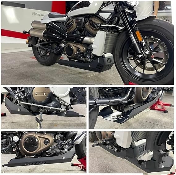 Engine Cover Protector Motorcycle Engine Skid Plate Aluminum Protective Cover For Ha&rley Sportster S 1250 RH1250S 2021-2023