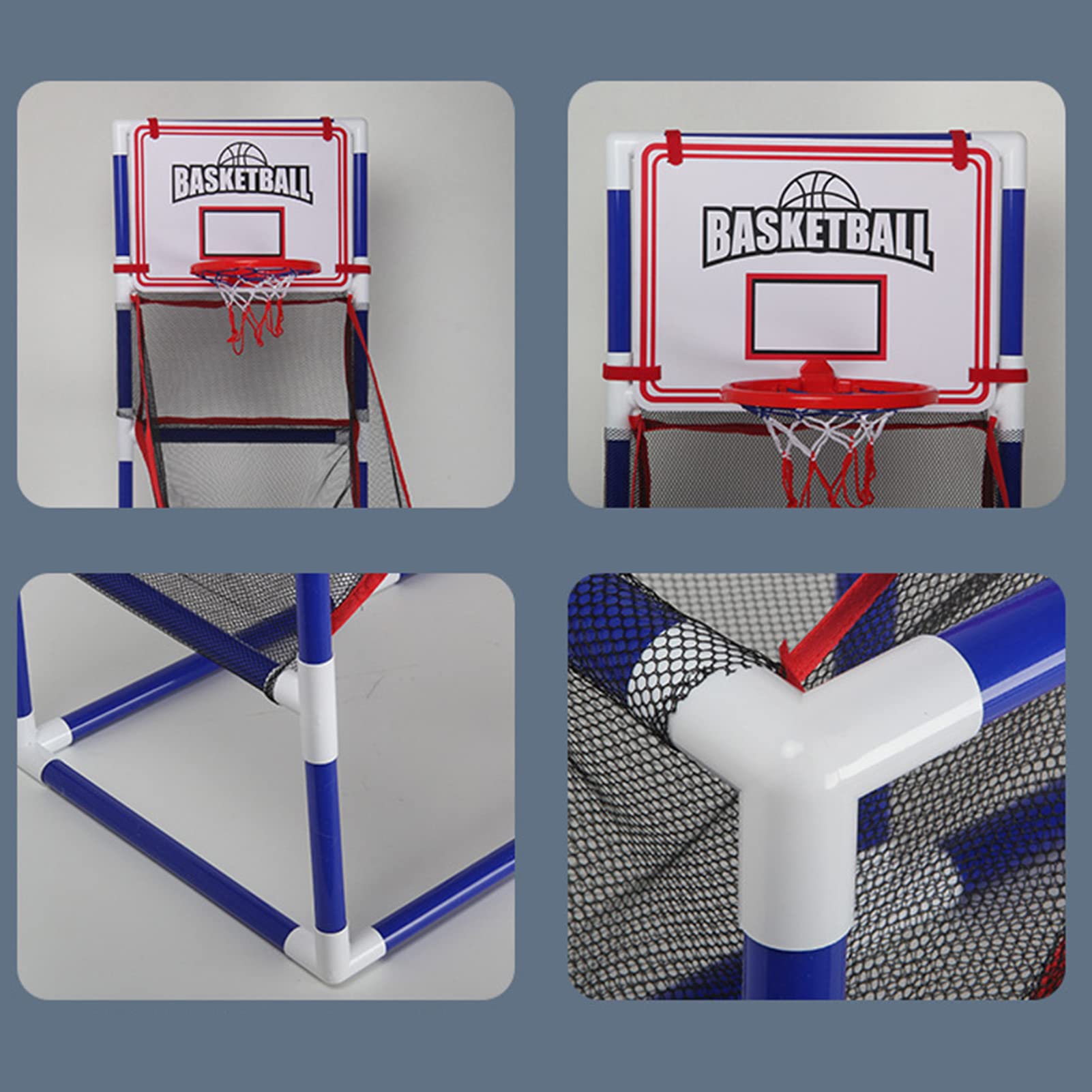Generico Tablero de Baloncesto sin puñetazos – Apto para niños, Canasta de