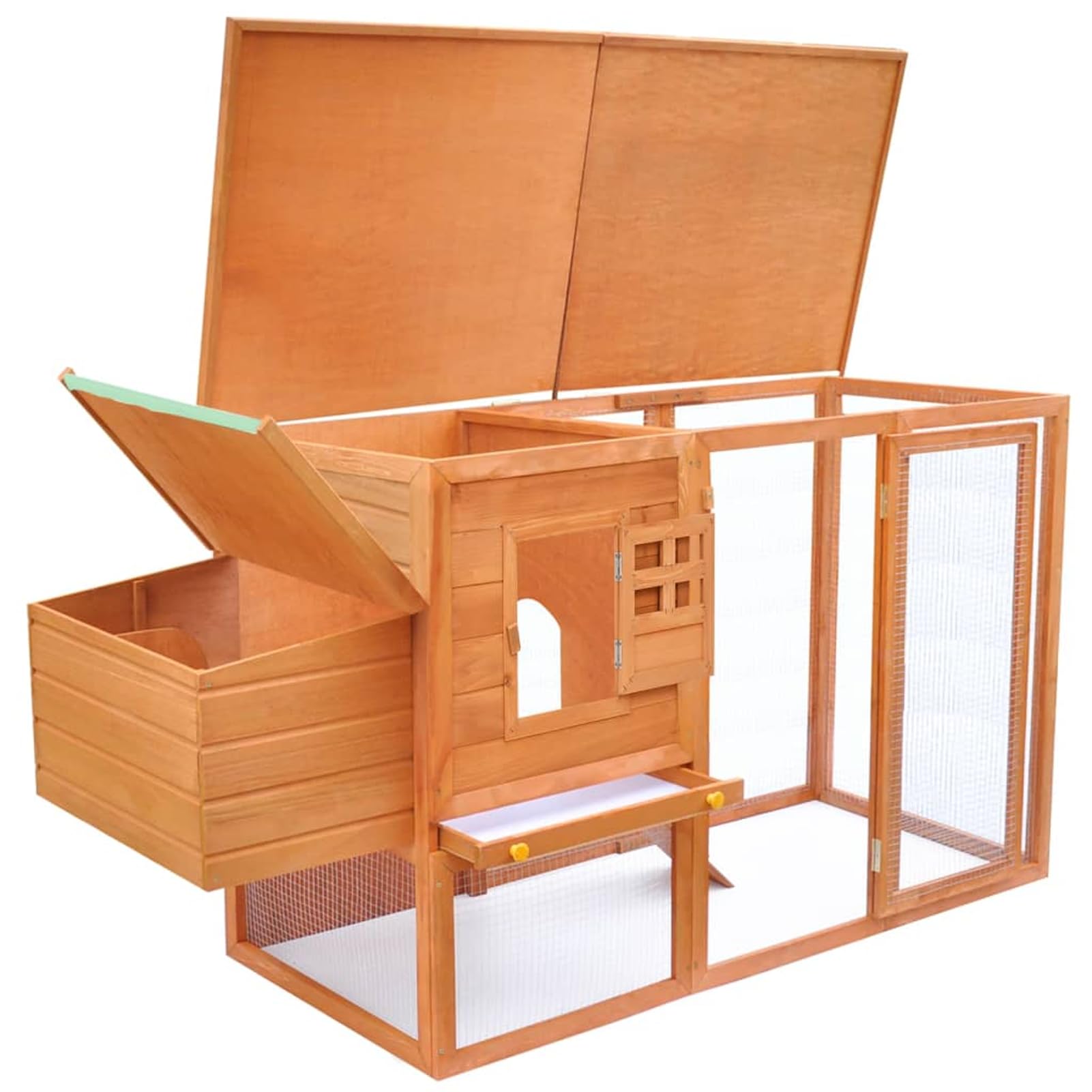 Fasba Gallinero de Madera con 1 Jaula para Huevos