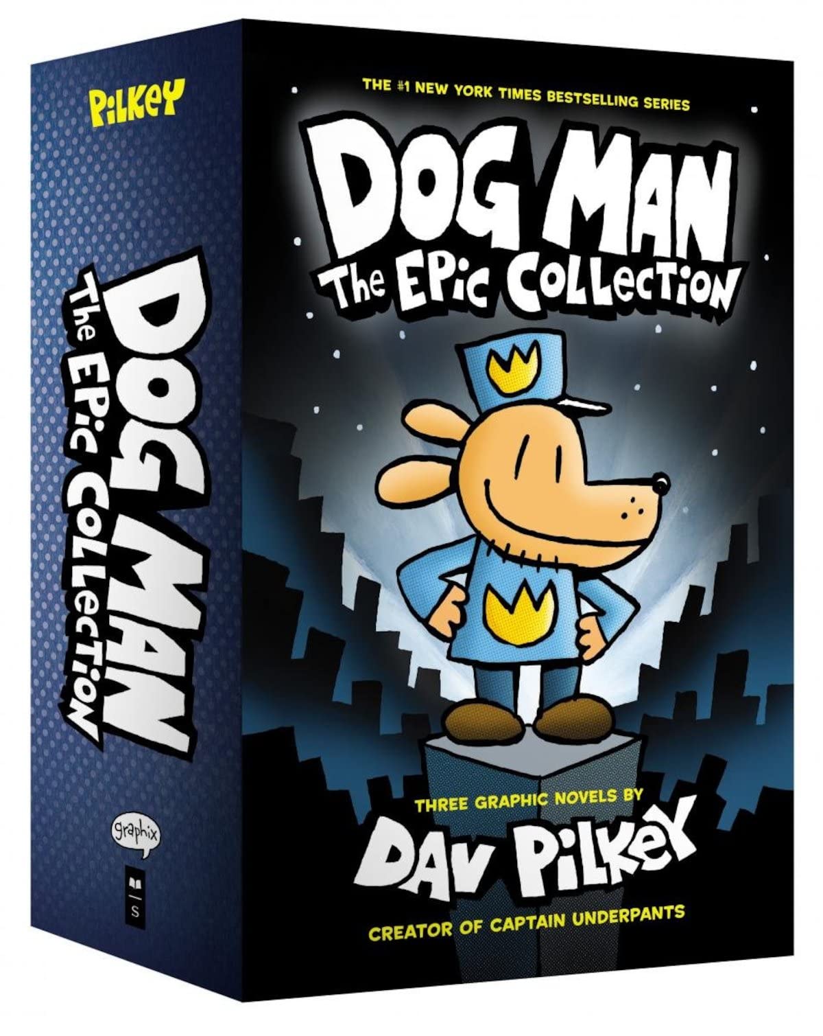 Dog Man 13 The Epic Collection by Dav Pilkey HARDBACK 9781338230642