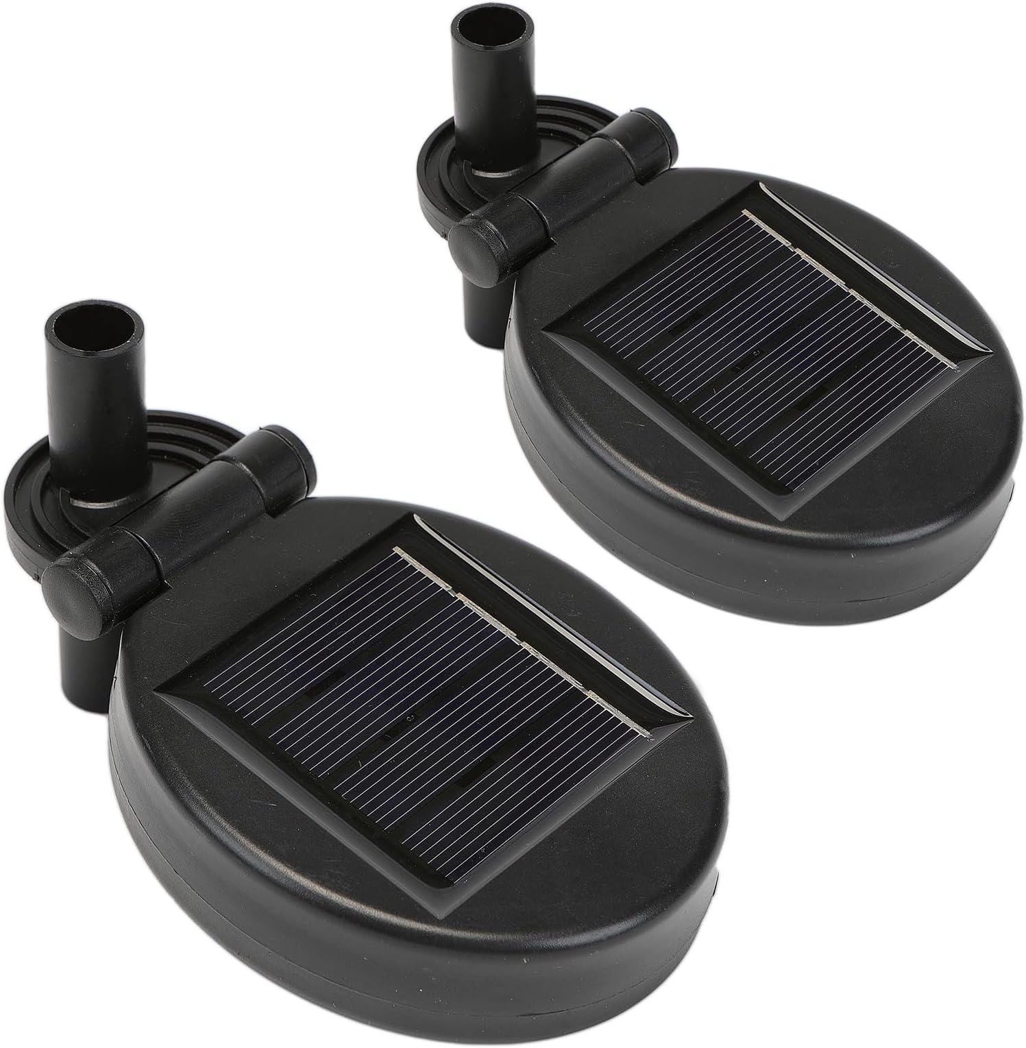 2 Pack Solar Light Replacement Top Part Panel for Outdoor Hanging