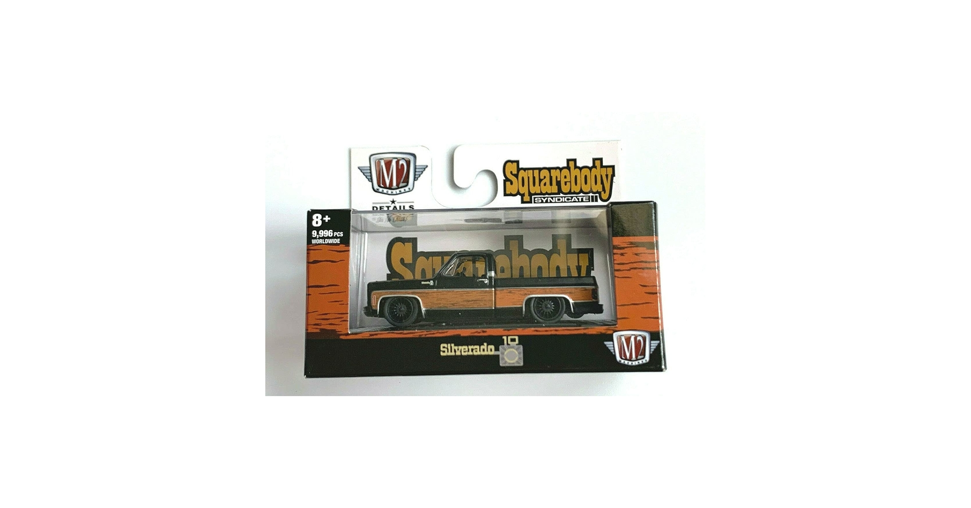 M2 Machines 1979 Chevy Silverado Woodson (1:64 Scale) Black