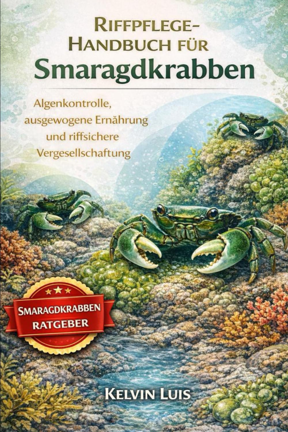 RIFFPFLEGE-HANDBUCH FÜR SMARAGDKRABBEN: Algenkontrolle, ausgewogene Ernährung und riffsichere Vergesellschaftung