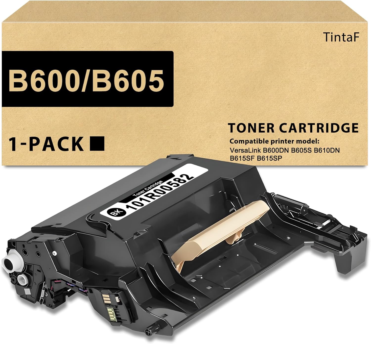 B600 B605 B615 Drum Unit Compatible with Xerox 101R00582 Drum for Xerox VersaLink B600 B605 B610 B615 Printer (1-Pack 60,000 Pages)