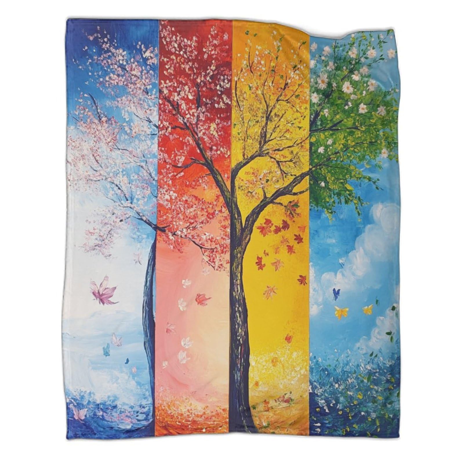 Couverture imprimée coloré 3D en flanelle haute densité 200x230