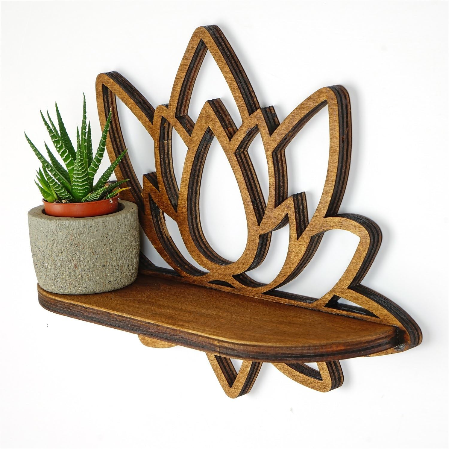 Mobilier Raf264 Hanah Home en contreplaqué noyer pour intérieur moderne