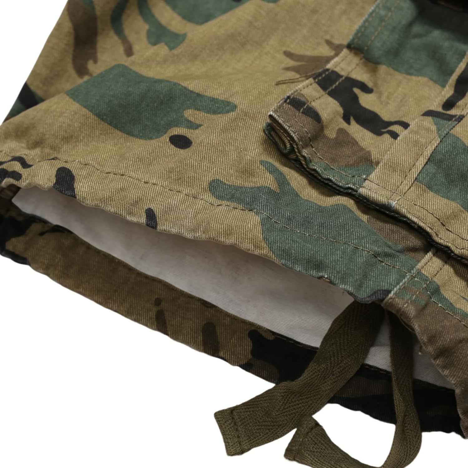 Men's Cargo Shorts Fit Camo Shorts Outdoor Work Relaxed Casual Hiking Tactical Cotton Shorts Knee Length NO Belt - Image 7