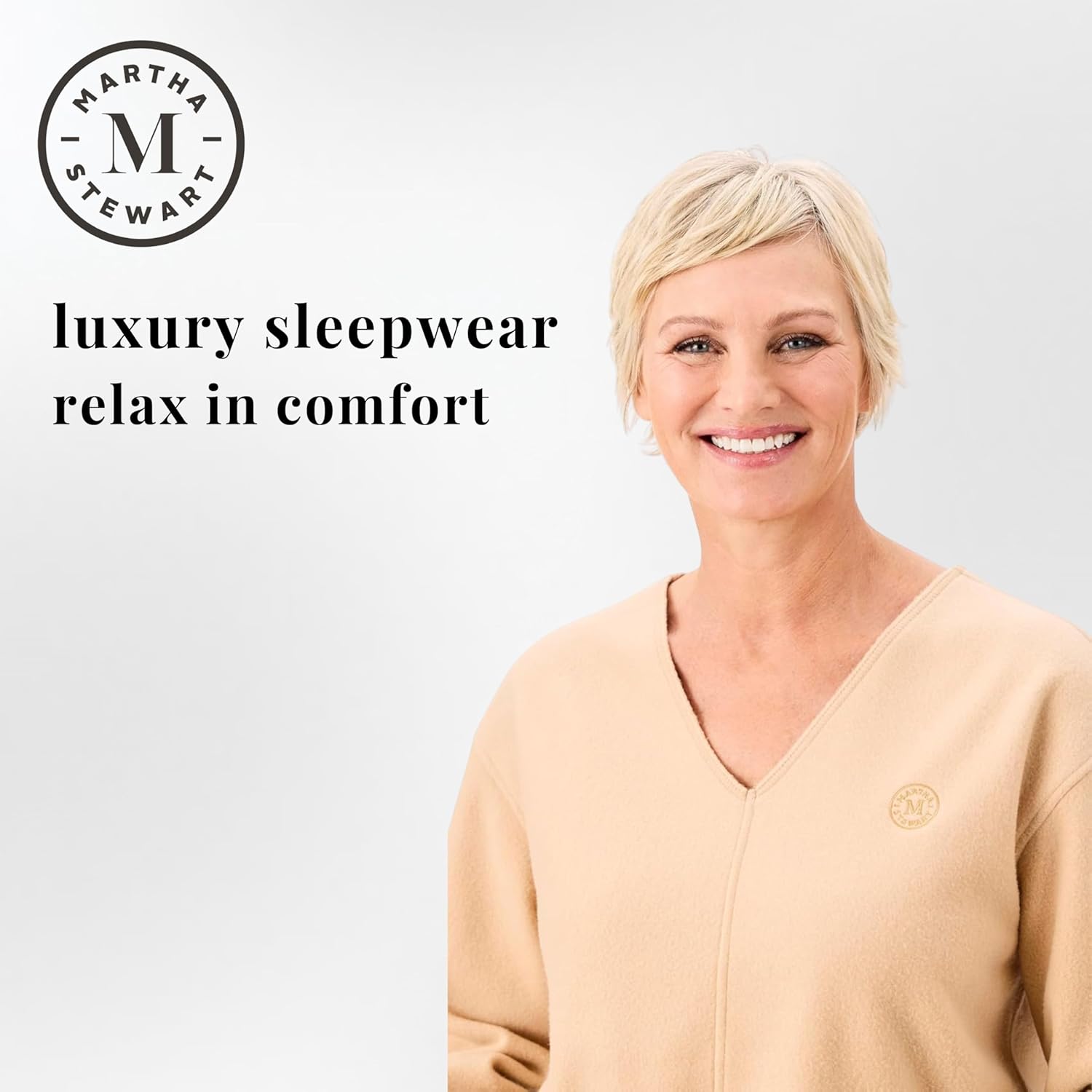 Martha Stewart Women’s Pajamas | Cozy Microfleece 2-Piece Set | Wear-Out-Ready Comfort - Image 2