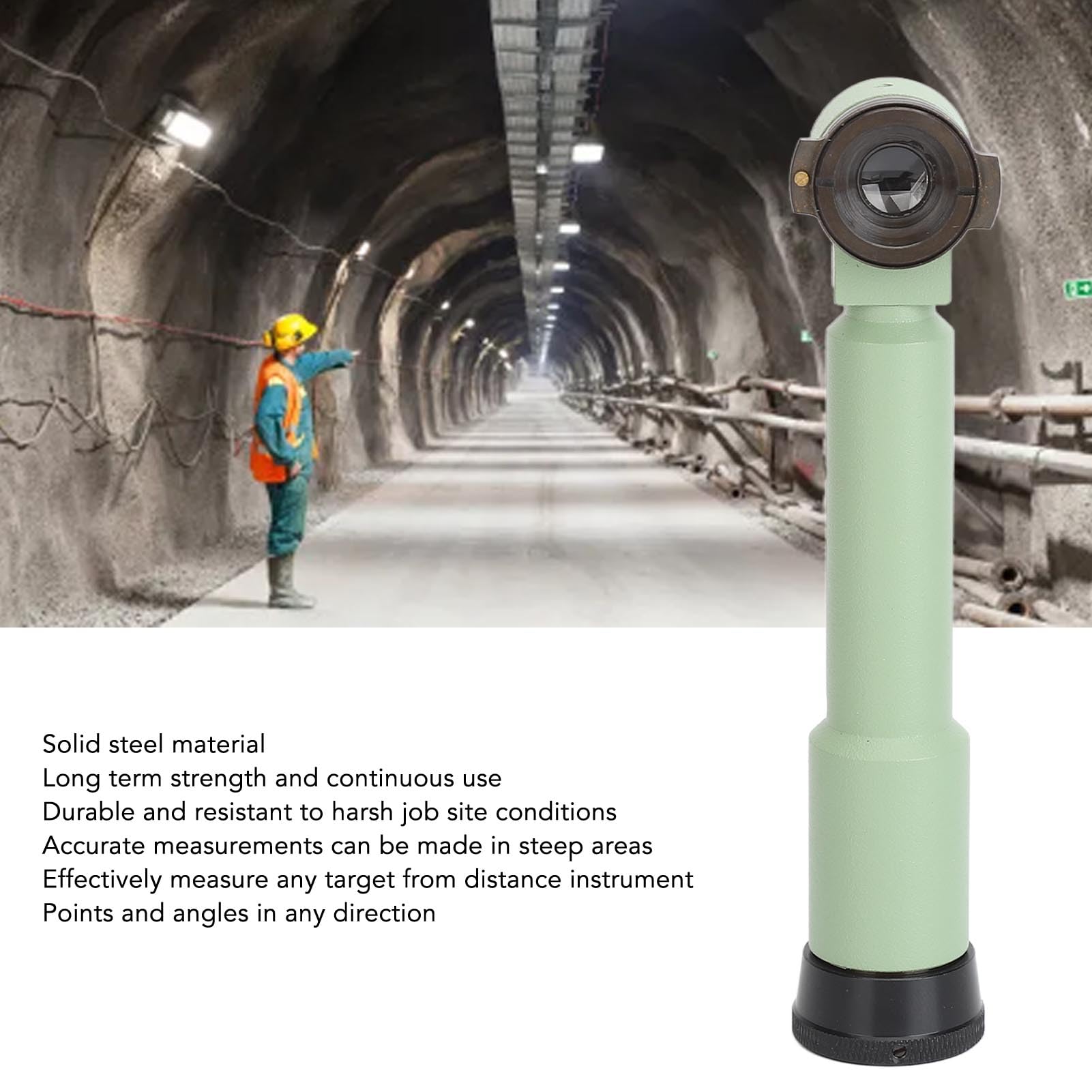 Oculaire coudé de Station Totale, Remplacement D'Oculaire Diagonal de Type Baïonnette, Mesure Précise, Oculaire coudé à 90 Degrés pour Accessoires de Station Totale LEICA