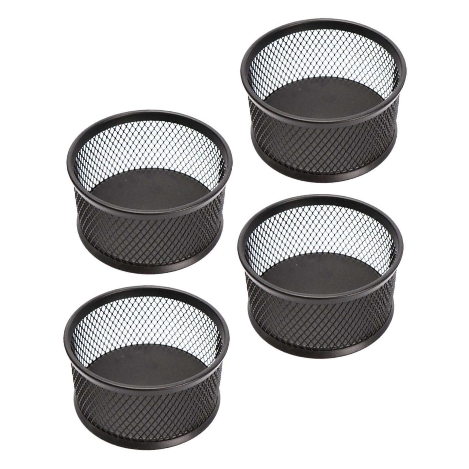STOBOK 4 Pièces Seau De Rangement Pour Trombones Distributeur De Mailles De Trombones Conteneur De Trombones