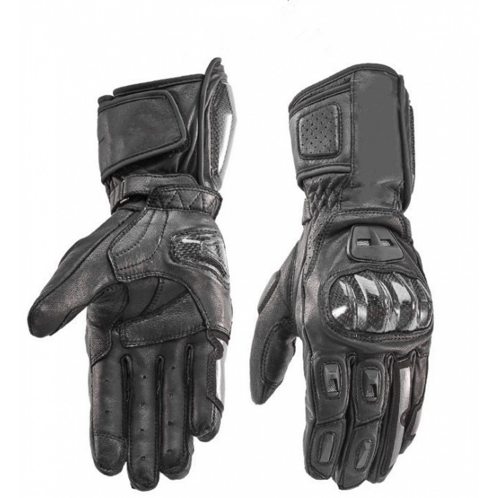 GEDASHU Motorcycle Gloves – Hard Shell Protection, Carbon Fiber, Long Off-Road & Racing Style