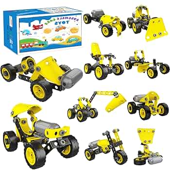 おもちゃの車整備セット Amazon | SpringFlower おもちゃギフト 3 4 5 6 7 8歳の男の子