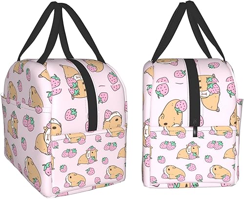Miniatura 4 de Lonchera térmica reutilizable para mujeres y hombres, loncheras refrescantes impermeables, bolsas de almuerzo para picnic, oficina, trabajo de
