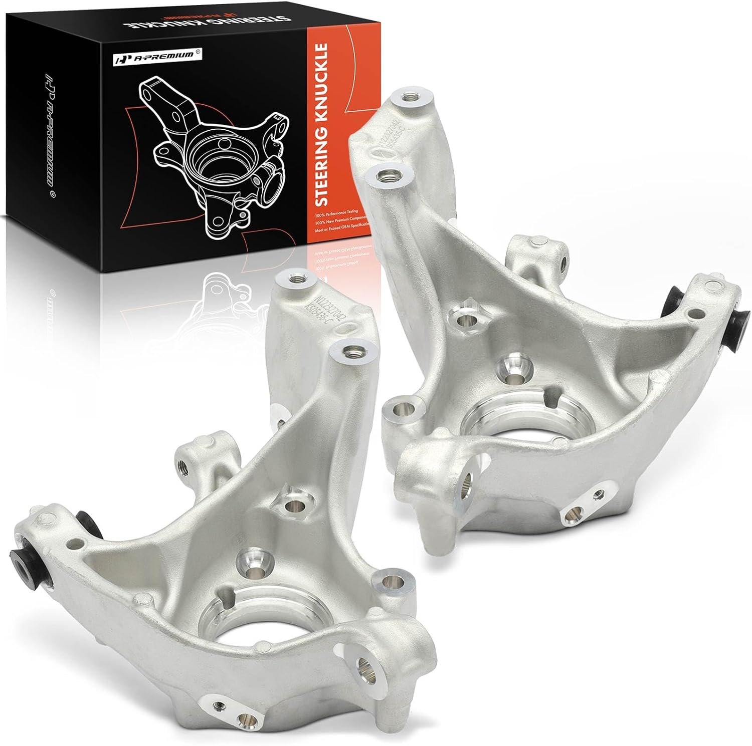 A-Premium Set of 2 Rear Suspension Steering Knuckle Compatible with Volkswagen Tiguan 2017-2021, Tiguan Limited 2018 & Audi Q3 2019-2021