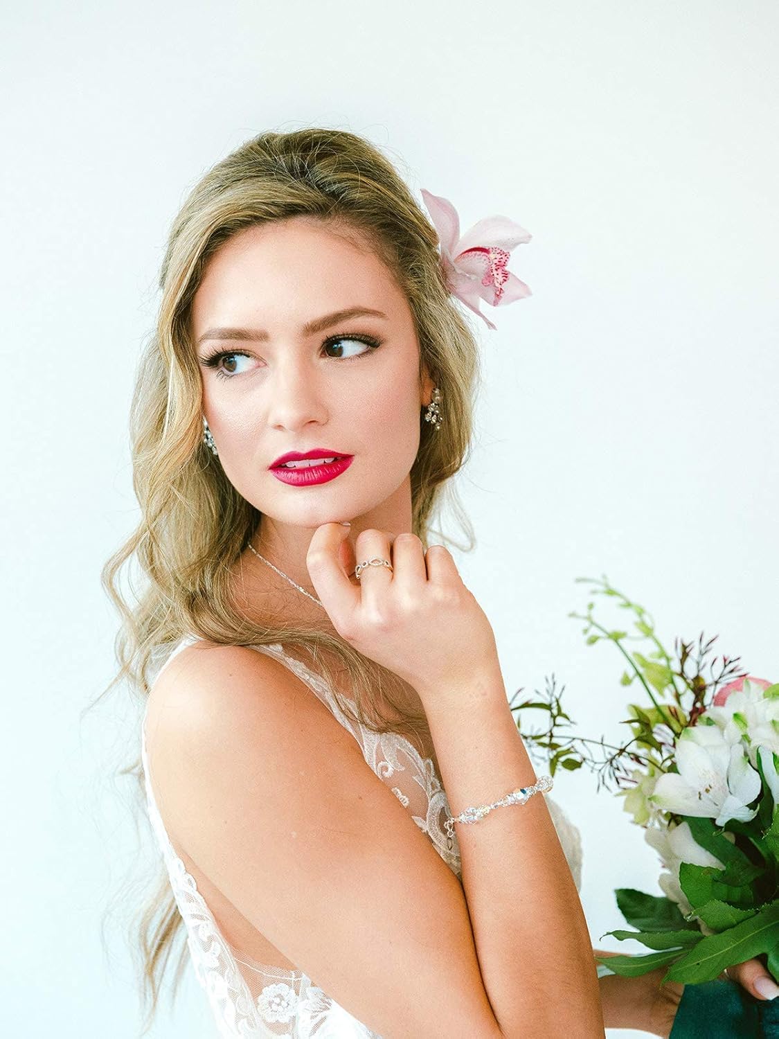 Aurora Borealis Crystal Bracelet for Women, Northern Lights Crystal Bracelet, Gift for Wife, Gift for Girlfriend, Ladies Jewelry Bracelet, Jewelry Gifts for Women