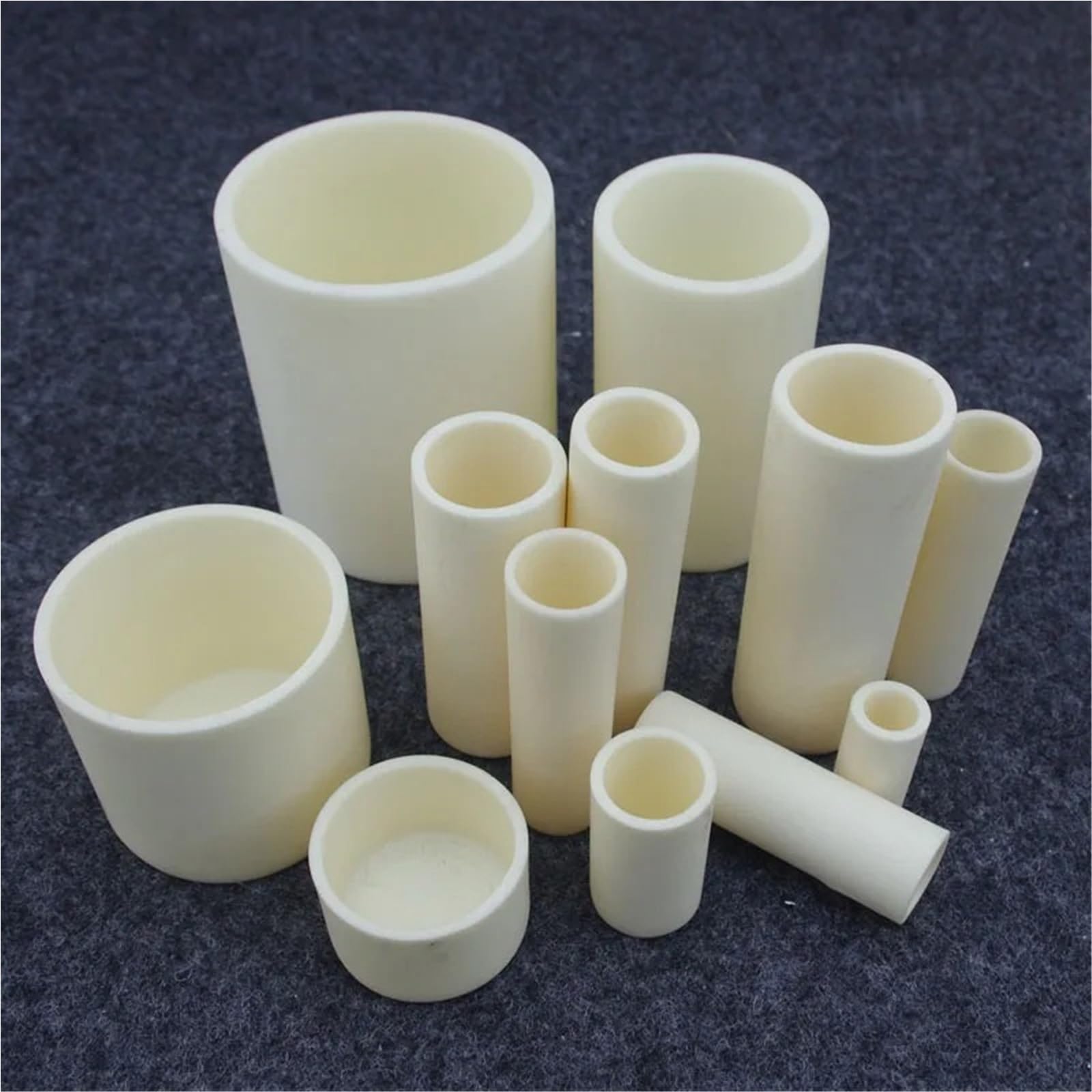Chemische Laborausrüstung, Rohrofen, Korundtiegel, gerader Tiegel(1pc 40x50mm)