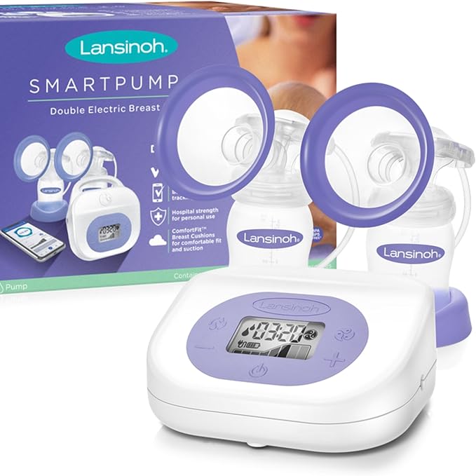 Lansinoh Breast Pump Smartpump 2.0 Double Electric Breast Pump Quiet