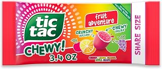 CHEWY! Fruit Adventure Candy, Fruity Chewy Candy, 3.4 oz (Packaging May Vary)