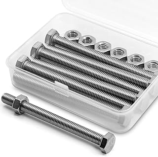 M8 x 120 mm, 6 pieces, 304 stainless steel he...,